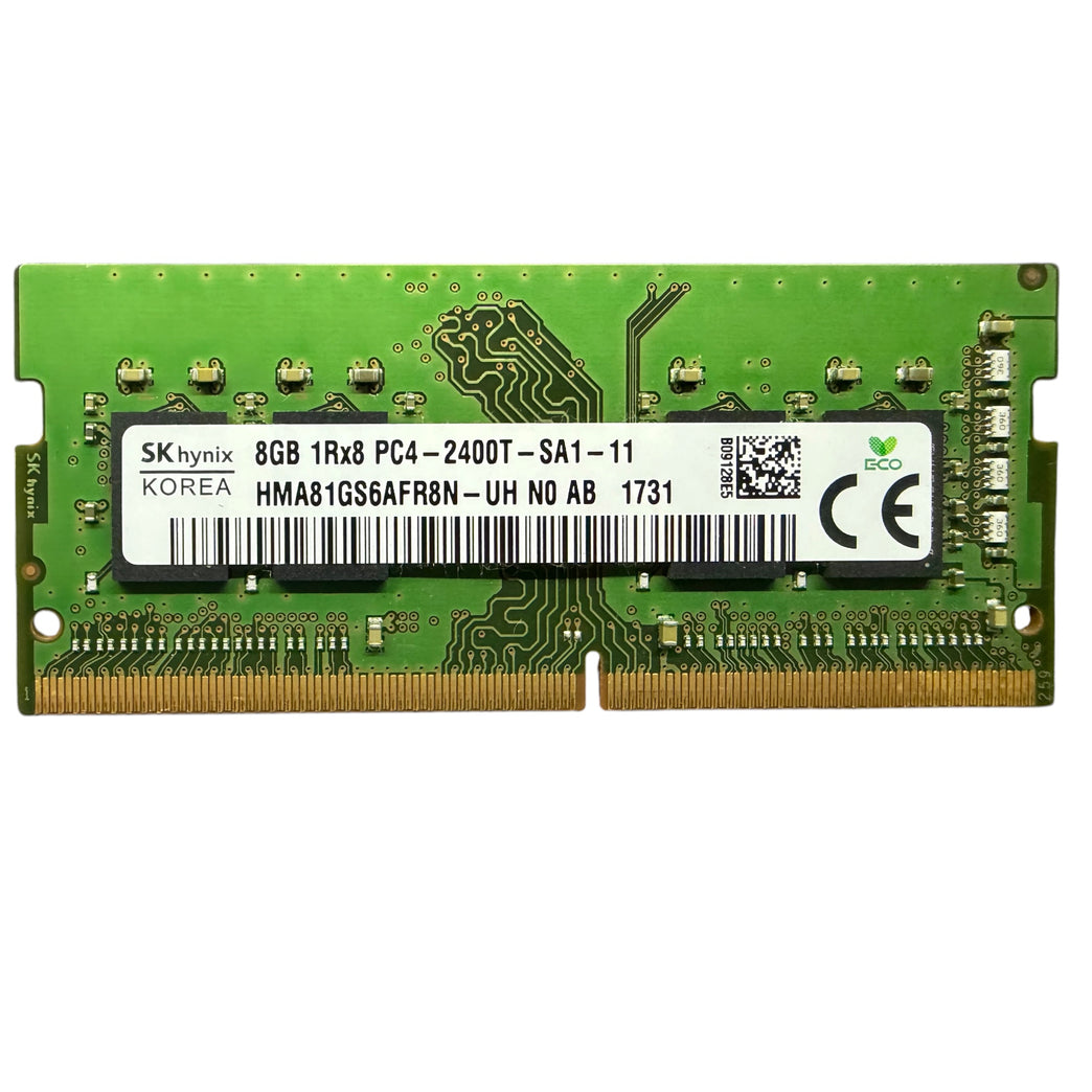 Geheugen | SO-DIMM SK Hynix 8Gb DDR4 / 2400T – HMA81GS6AFR8N-UH (Refurbished)