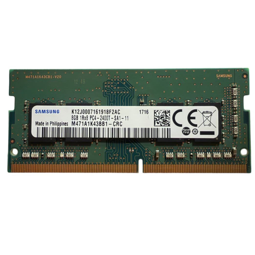Geheugen | SO-DIMM Samsung 8GB DDR4 / 2400 – M471A1K43BB1-CRC (Refurbished)