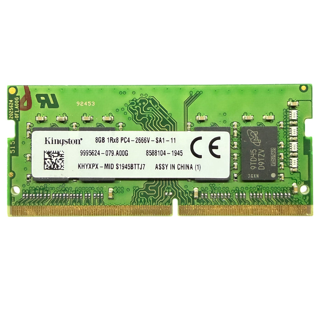 Geheugen | SO-DIMM Kingston 8Gb DDR4 / 2666V –  9995624-079.A00G (Refurbished)