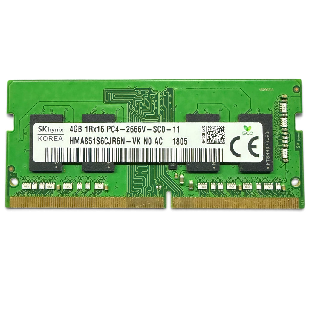 Geheugen | SO-DIMM SK Hynix 4Gb DDR4 / 2666V –  HMA851S6CJR6N-VK (Refurbished)