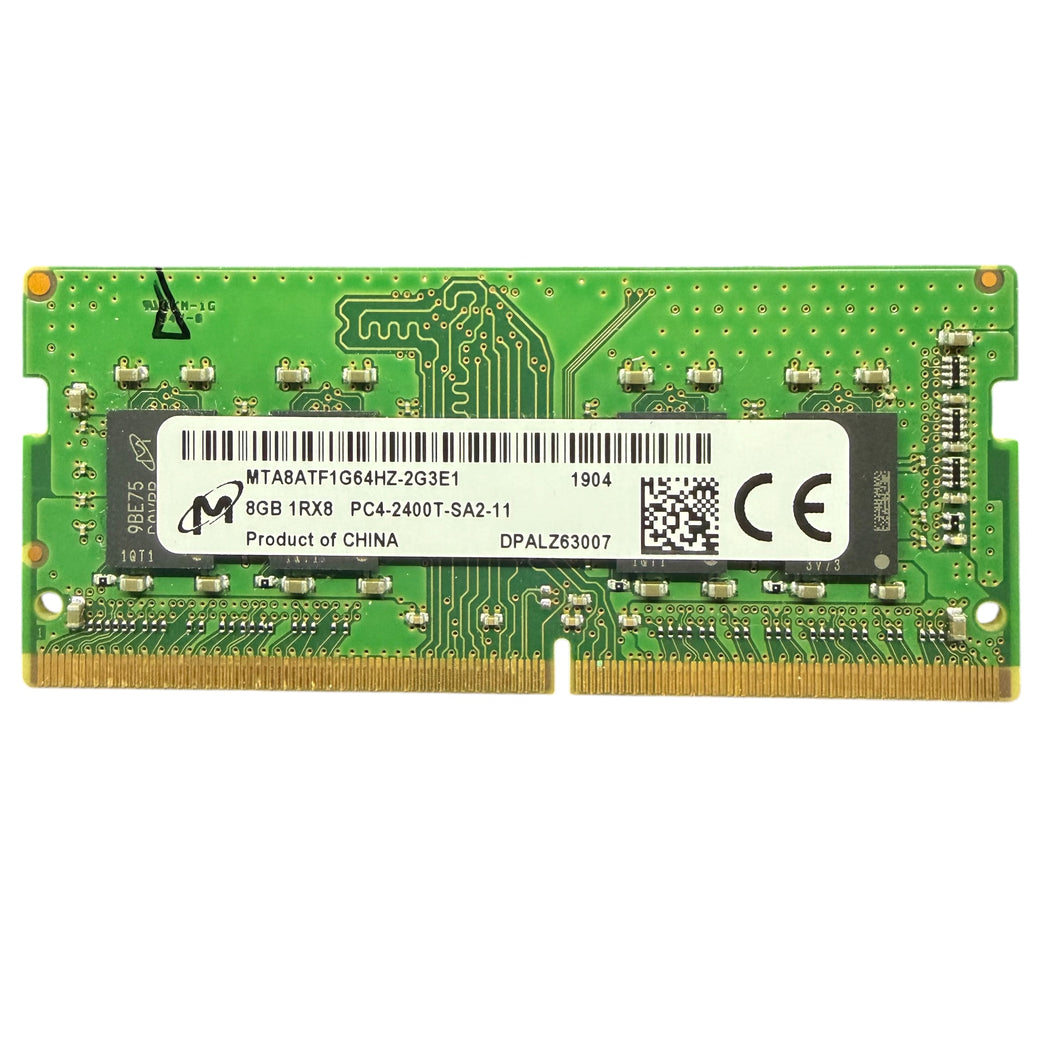Geheugen | SO-DIMM Micron 8GB DDR4 / 2400 – MTA8ATF1G64HZ-2G3E1 (Refurbished)