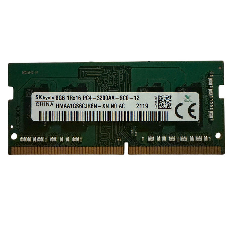 Geheugen | SO-DIMM SK Hynix 8GB DDR4 / 3200 – HMAA1GS6CJR6N-XN (Refurbished)